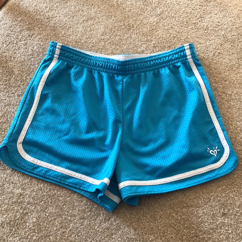 Cute Blue Justice Girls Running Shorts